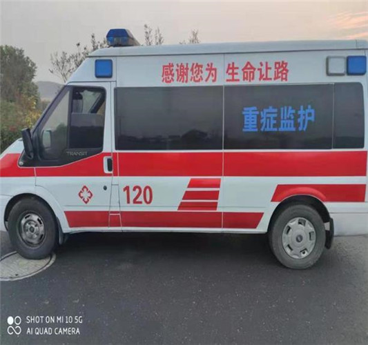 仁布救护车出租服务案例3
